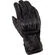 Dune leather/textile glove short Black