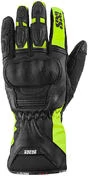 Ixs Glasgow Black Yellow Touring Leather and Fabric Motorcycle мотоперчатки