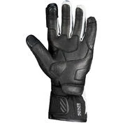 Ixs GLASGOW-ST 2.0 Leather and Fabric Motorcycle Gloves Black Gray