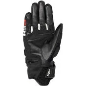 Ixon RS5 AIR Black White Summer Leather Motorcycle Gloves