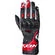 Ixon RS CIRCUIT-R Sports Leather Motorcycle мотоперчатки Black Red