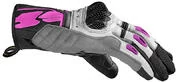 Spidi G-CARBON Lady Lady Leather Gloves Short White Pink