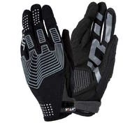 T'ur G-THREE Cross Enduro Motorcycle Gloves Black Gray