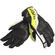 Eleveit ST1 CE Leather Motorcycle Gloves Black Fluo Yellow