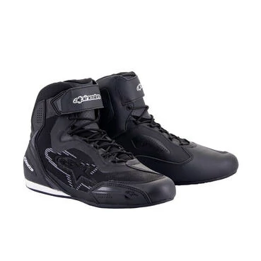Alpinestars Faster 3 Rideknit мотоботы Black Dark Grey Серый