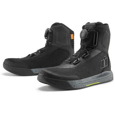 Moto Sport мотоботы Icon OVERLORD Ventilated Black