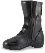 Motorcycle Boots Women Leather Touring Ixs Tour CONFORT HIGH-ST Black