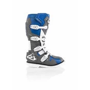 Cross Enduro CE Acerbis X-RACE Motorcycle Boots Blue Gray