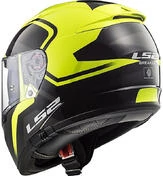 Integral Motorcycle Helmet LS2 FF390 Breaker Bold Black Yellow Fluo