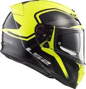 Integral Motorcycle Helmet LS2 FF390 Breaker Bold Black Yellow Fluo