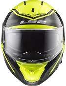 Integral Motorcycle Helmet LS2 FF390 Breaker Bold Black Yellow Fluo