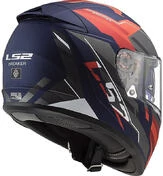 Full Face Motorcycle Helmet Double Visor Ls2 FF390 BREAKER Beta Red Blue Matt