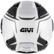 Givi 12.3 STRATOS Shade Jet Motorcycle Helmet White Silver Titanium