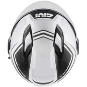 Givi 12.3 STRATOS Shade Jet Motorcycle Helmet White Silver Titanium