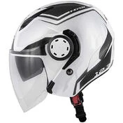 Givi 12.3 STRATOS Shade Jet Motorcycle Helmet White Silver Titanium