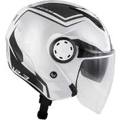 Givi 12.3 STRATOS Shade Jet Motorcycle Helmet White Silver Titanium