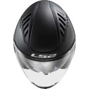Motorcycle Helmet Jet Ls2 OF600 COPTER II Matt Black