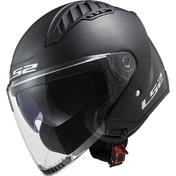 Motorcycle Helmet Jet Ls2 OF600 COPTER II Matt Black