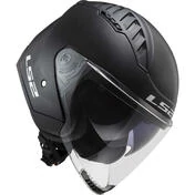 Motorcycle Helmet Jet Ls2 OF600 COPTER II Matt Black