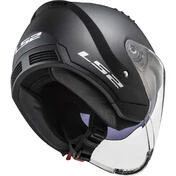 Motorcycle Helmet Jet Ls2 OF600 COPTER II Matt Black