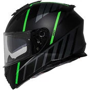 iXS 217 2.0 Integral Motorcycle Helmet Matt Black Green