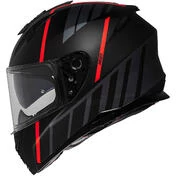 iXS 217 2.0 Integral Motorcycle Helmet Matt Black Red
