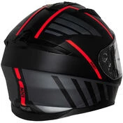 iXS 217 2.0 Integral Motorcycle Helmet Matt Black Red