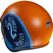 Motorcycle Helmet Jet Hjc V30 HARVEY MC27SF Matt