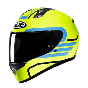 Hjc C10 Lito Мотошлем Yellow Blue Желтый