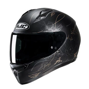 Hjc C10 Epik Мотошлем Black Gold Черный