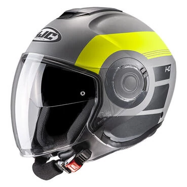 Hjc I40 Spina Мотошлем Grey Yellow Желтый