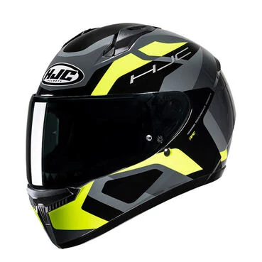 Hjc C10 Tins Мотошлем Yellow Black Желтый