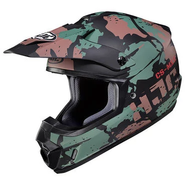 Hjc Cs-mx 2 Ferian Мотошлем Green Brown Зеленый