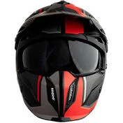 Motorcycle Helmet Trial Mt Helmet STREETFIGHTER Exrta Sv TWIN C5 Matt Red