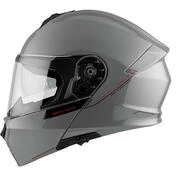 Modular Motorcycle Helmet P/J Mt Helmet GENESIS SV S Solid A12 Glossy Gray