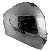 Modular Motorcycle Helmet P/J Mt Helmet GENESIS SV S Solid A12 Glossy Gray