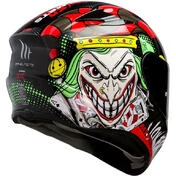Integral Motorcycle Helmet Mt Helmet TARGO Joker A1 Glossy Black