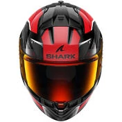 Shark RIDILL 2 BERSEK Full Face Motorcycle Helmet Black Anthracite Red