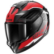 Shark RIDILL 2 BERSEK Full Face Motorcycle Helmet Black Anthracite Red
