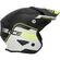 Acerbis Aria 2206 Jet Motorcycle Helmet Black Yellow Fluo