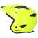 Acerbis Aria 2206 Jet Motorcycle Helmet Yellow Fluo