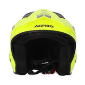 Acerbis Aria 2206 Jet Motorcycle Helmet Yellow Fluo