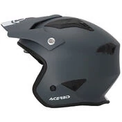 Acerbis Aria 2206 Jet Motorcycle Helmet Gray