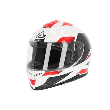 Acerbis Krapon 2206 Мотошлем White Red Красный