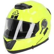 Acerbis Modular Motorcycle Helmet Double Visor SEREL 22.06 Yellow Fluo