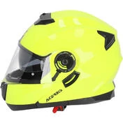 Acerbis Modular Motorcycle Helmet Double Visor SEREL 22.06 Yellow Fluo