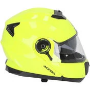 Acerbis Modular Motorcycle Helmet Double Visor SEREL 22.06 Yellow Fluo