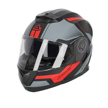 Acerbis Serel 2206 Modular Мотошлем Black Red Красный