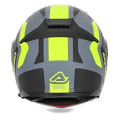 Modular Motorcycle Helmet Double Approval P / J Acerbis REDERWEL Matt Yellow Gray