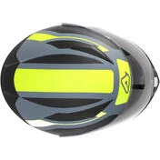 Modular Motorcycle Helmet Double Approval P / J Acerbis REDERWEL Matt Yellow Gray